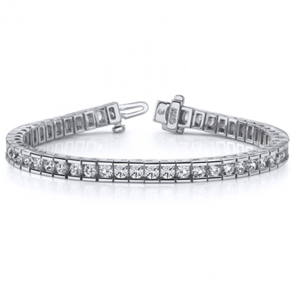 3cttw Round Channel Set with Prong