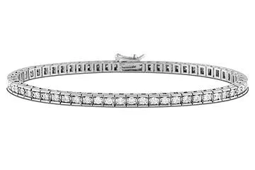 4cttw Round Princess Channel Set