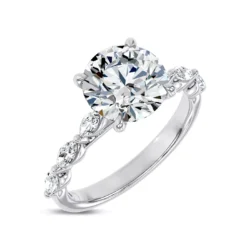 marquis shared prong engagement ring setting
