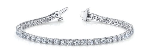 lab grown diamond tennis bracelet