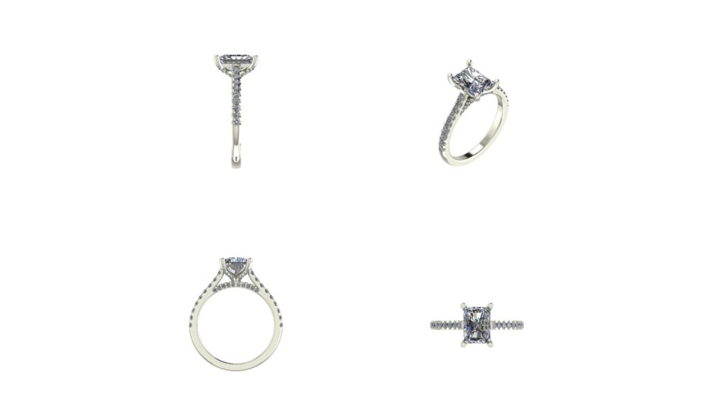 engagement rings in woodlands
