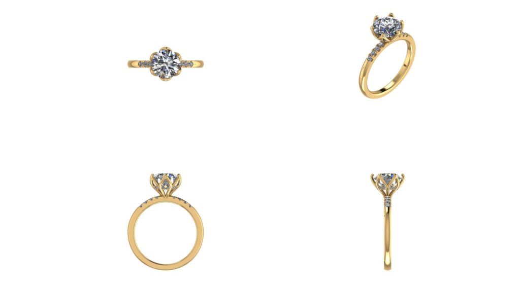 custom engagement ring houston
